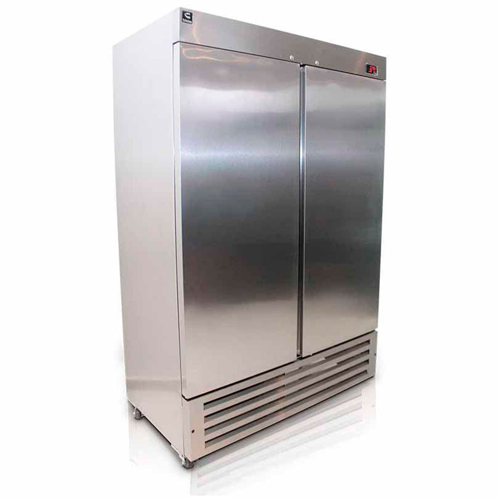 Refrigerador Criotec FSM-42-HC Vertical en Acero inoxidable Linea Profesional Doble Puerta