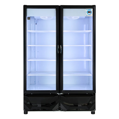 Criotec CFX-42 2P Refrigerador Doble Puerta De Cristal