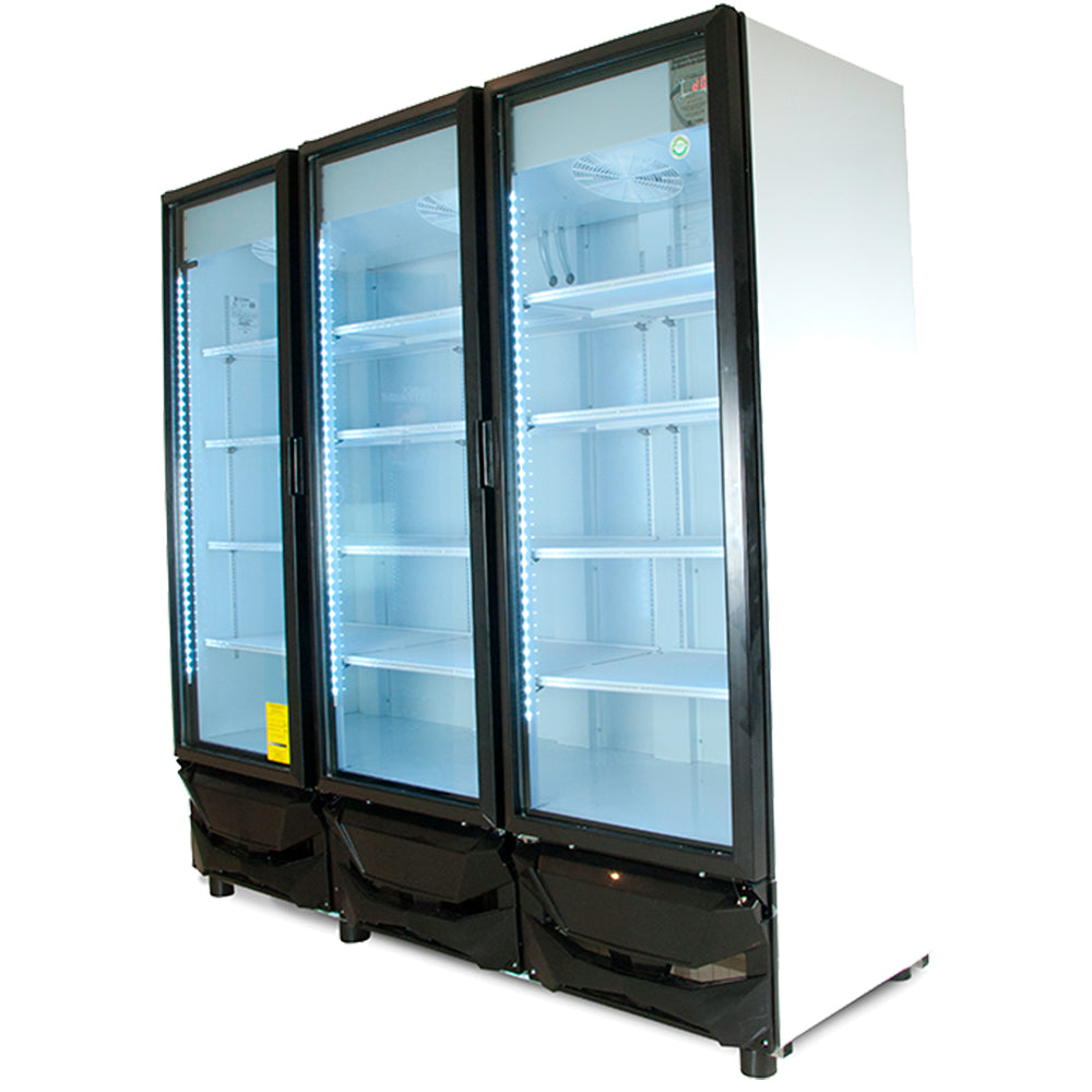 Criotec CFX-64 3P Refrigerador Tres Puertas De Cristal